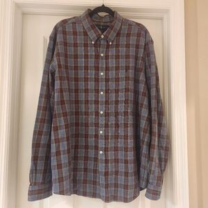 Men's Ralph Lauren Cotton Button Down Size XXL